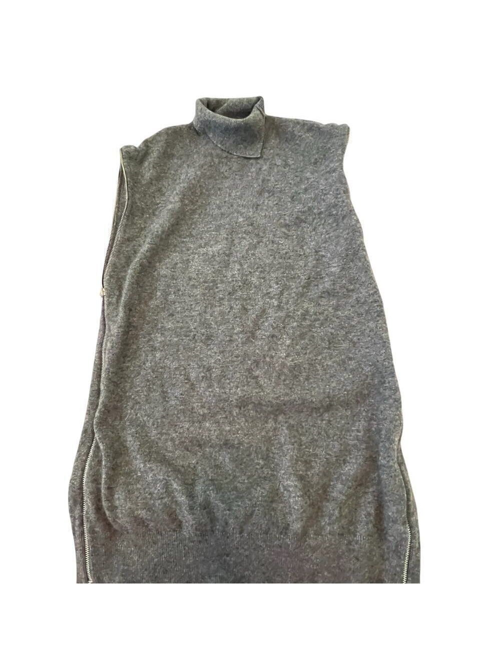 Vintage Neiman Marcus Pure Cashmere Gray Turtleneck Sweater   S​